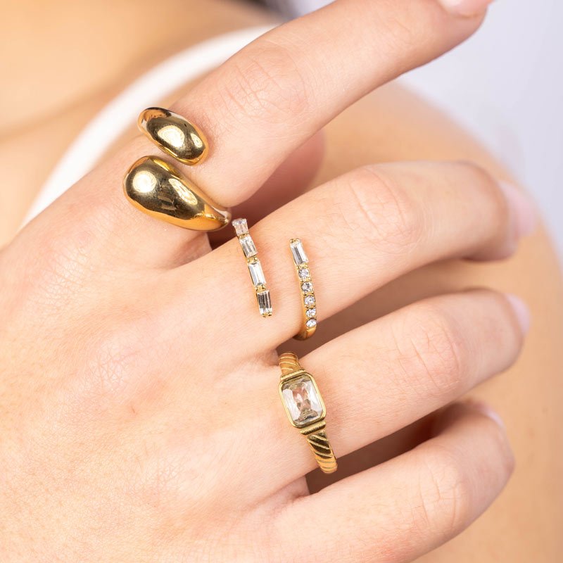 Harmonie Ring | 14k vergoldet