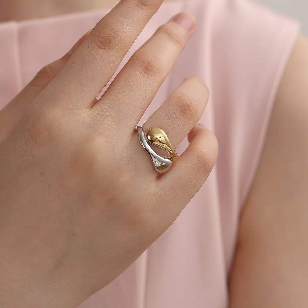 Étreinte Ring | 14k vergoldet