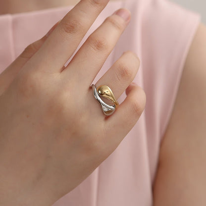 Étreinte Ring | 14k vergoldet